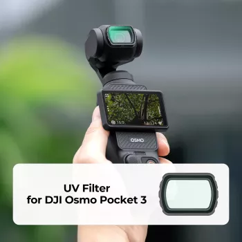 KF UV-filter HD MC 12-faldigt belagt för DJI Osmo Pocket 3 (KF01.2534)