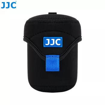 JJC SB6587 deluxe objektivväska för kompakta objektiv (65x78mm, svart)