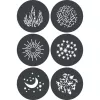 Godox GP GS1 gobo-set (6 st) för SA-P projektionsadapter