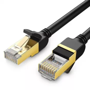 UGREEN NW107 Cat.7 S/FTP Ethernet-kabel, RJ45, 2 m, svart