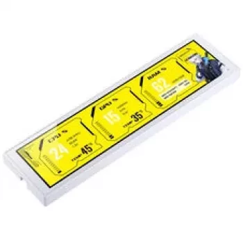 Jonsbo DS916 vit 9,16 tums IPS-display med chassimontering
