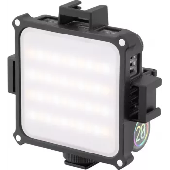 Zhiyun M20 RGB LED-fylljus med 20W effekt, 2700K-6500K CCT, HSI-färglägen, OLED-display, magnetisk baksida, USB-C PD-laddning