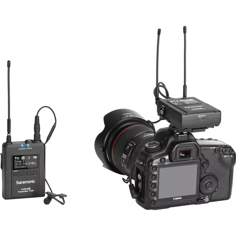 Saramonic UWMIC9S KIT1 trådlöst lavaliermikrofonsystem