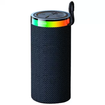 USAMS YX018 bärbar Bluetooth 5.4-högtalare svart