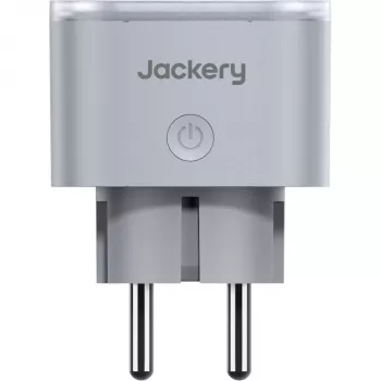 Jackery Smart Plug med energimätning, 16A, Wi-Fi, typ F Schuko, kompatibel med Alexa och Google Assistant
