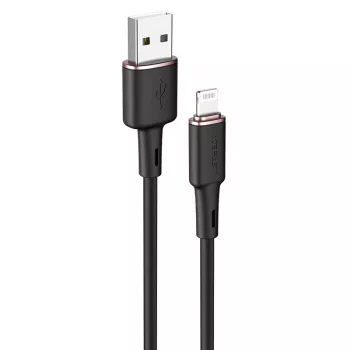 ACEFAST MFI-certifierad USB-A till Lightning-kabel 1,2 m svart (C2-02)