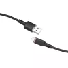 ACEFAST MFI-certifierad USB-A till Lightning-kabel 1,2 m svart (C2-02)