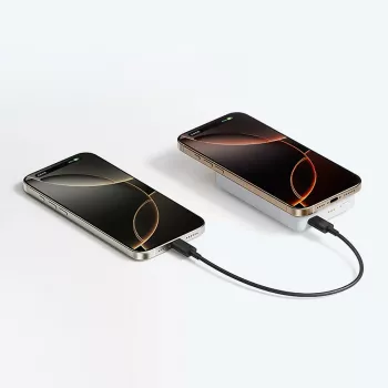 CUKTECH WPB100N magnetisk trådlös powerbank 10000 mAh 20W med ställ - vit