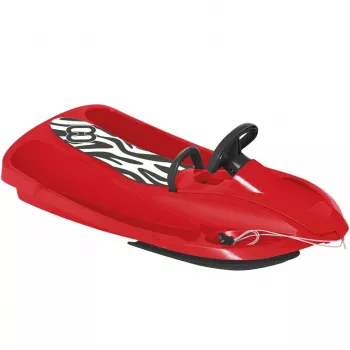 Hamax Sno Zebra Snow Racer, röd/svart