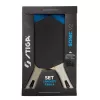 STIGA Sonic V2 hobby bordtennisset – 2 racketar, 3 bollar, nät & stolpar