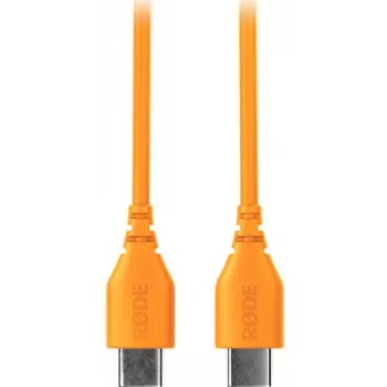 Rode SC22 USB-C-till-USB-C-kabel 30 cm, orange (SC22-O)