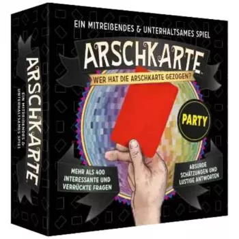 PEGASUS Arschkarte - vem drar det kortaste strået? Party Edition-kortspel