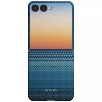 PITAKA Edge Case för Samsung Galaxy Z Flip8 Moonrise - aramidfiber MagSafe-fodral