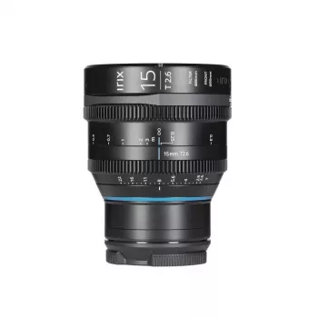 Irix Cine-objektiv 15mm T2.6 för Canon RF-fattning – metrisk fokusskala