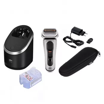 Braun Series 9 9567CC våt- och torrrakapparat med SmartCare Center, grå
