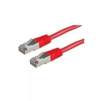 ROLINE Cat.5e FTP patchkabel, RJ-45, röd, 5 m (21.15.0161)