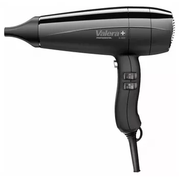 Valera Swiss Light SL 3200 hårtork svart 1800 W Ionic Cool Shot 2 koncentratormunstycken