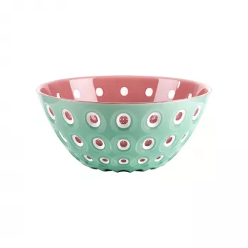Guzzini Le Murrine serveringsskål 25 cm matcha grön/vit/mauve