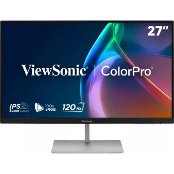 ViewSonic VP2766-2K 27 inch QHD IPS Professional Monitor with USB-C 90W, KVM, Hardware Calibration