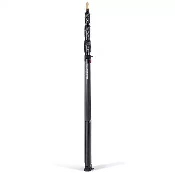 Manfrotto 1004BAC-3 luftfjädrat 4-sektions ljusstativset (3-pack, svart)
