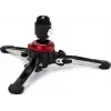 Manfrotto MVMXPROBASE fluidstativfot med FLUIDTECH 3D-rörelse för XPRO-stativ, svart