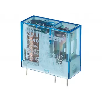 Finder 40.31.7.024.0000 PCB-effektrelä 1 växlande 12A 24VDC AgNi