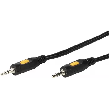 Vivanco ljudkabel 3,5 mm till 3,5 mm 0,75 m (VVAJACK07MMK)