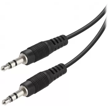 Vivanco ljudkabel 3,5 mm till 3,5 mm 1,5 m (VVAJACK15MMK)