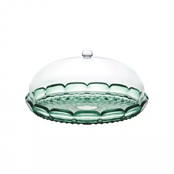 Guzzini Vanity tårtallrikset med lock Matcha Green