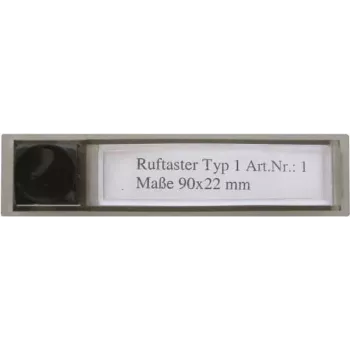 BTicino Terraneo 1 ringknappsmodul, 90x22 mm
