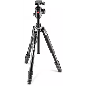Resefotostativsset i aluminium med kulled Manfrotto Befree GT (MKBFRTA4GT-BH)