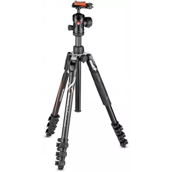 Manfrotto Befree Sony Alpha Advanced Lever resefotostativsset med kulled (MKBFRLA-BH)