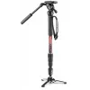 Manfrotto Element MII videoenbenstativ med 400 Series fluidhuvud, aluminium (MVMELMIIA4LIVE)