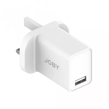 USB-A nätladdare, UK Joby 12W (2.4A) (JB01804-BWW)