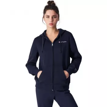 Champion Full Zip Hoodie 117531 BS501 hoodie, marinblå, storlek S