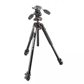 Manfrotto MK190XPRO3-3W aluminiumstativ med trevägshuvud