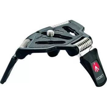 Manfrotto MP3-BK bordsstativ med inbyggd kulled, svart