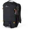 Lowepro Trekker LT BP 150 AW kameraryggsäck, svart, 20L, återvunnet tyg, åtkomst bakifrån, AW-skyddshölje, laptop- och surfplattfack, stativfäste