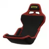 Sabelt SRP-1 simracingsäte, glasfiberskal, formeldesign, vadderad – Racing Black