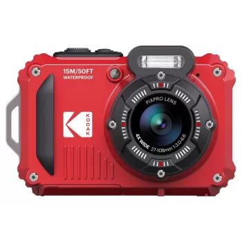 Kodak WPZ2RD6 röd 16,35 MP vattentät Wi-Fi kompaktkamera