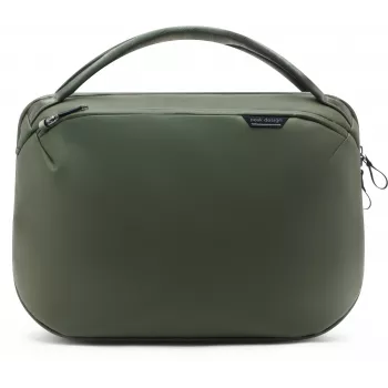 Formstabil weekender-väska i duffelstil Peak Design Travel Weekender 25L, Sage (BTRW-25-SG-2)