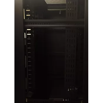 DS-IT Vertical Cable Management Panel 22U Black
