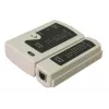 DSIT nätverkskabeltestare för RJ11 RJ12 RJ45 ISDN Cat5 Cat5e Cat6 Cat6a UTP STP med LED-indikering