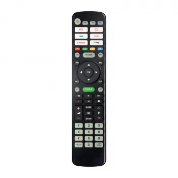 Vivanco VVREMOTEPANA universell fjärrkontroll för Panasonic-TV – förprogrammerad, IR, svart