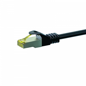 DSIT Cat.7 S/FTP PiMF RJ45 nätverkspatchkabel, 3 m, svart