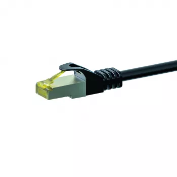 DSIT Cat.7 S/FTP (PiMF) RJ45 nätverkskabel, 50 m, svart