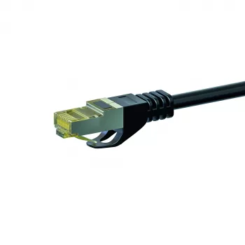 DSIT Cat.7 S/FTP (PiMF) RJ45 nätverkskabel, 50 m, svart