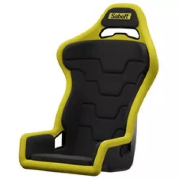Sabelt SRS-1 simracingsäte, glasfiberskal, vadderad – Racing Black