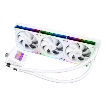 Thermalright Frozen Warframe SE V2 RGB 360 mm vit AIO CPU-vätskekylningskit