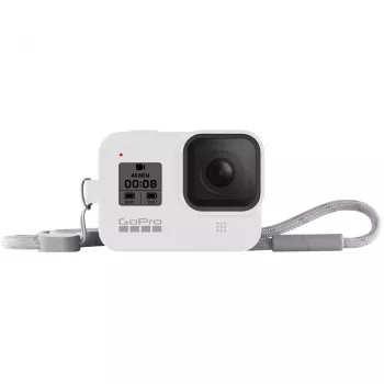 Fodral + bärrem GoPro för HERO8 Black, White Hot (AJSST-002)